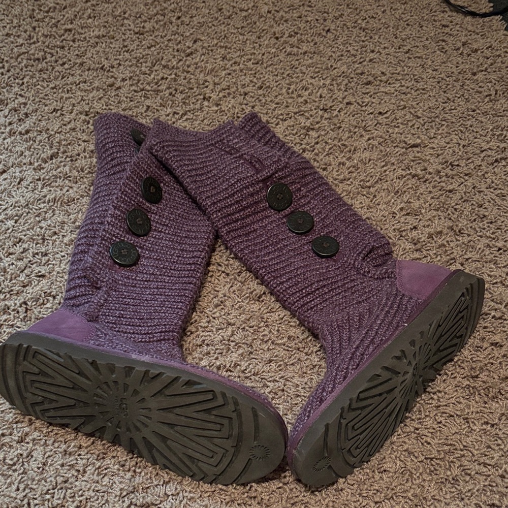 UGG Plum Knit Footwear - Picture 2 of 5